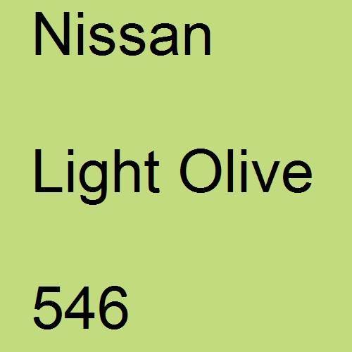 Nissan, Light Olive, 546.